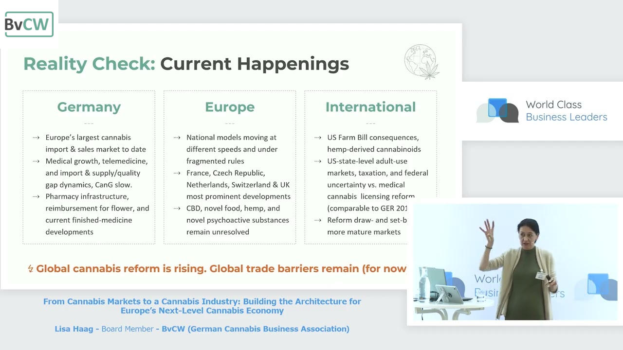 From Cannabis Markets to a Cannabis Industry: Building the Architecture for Europe’s Next-Level Cannabis Economy