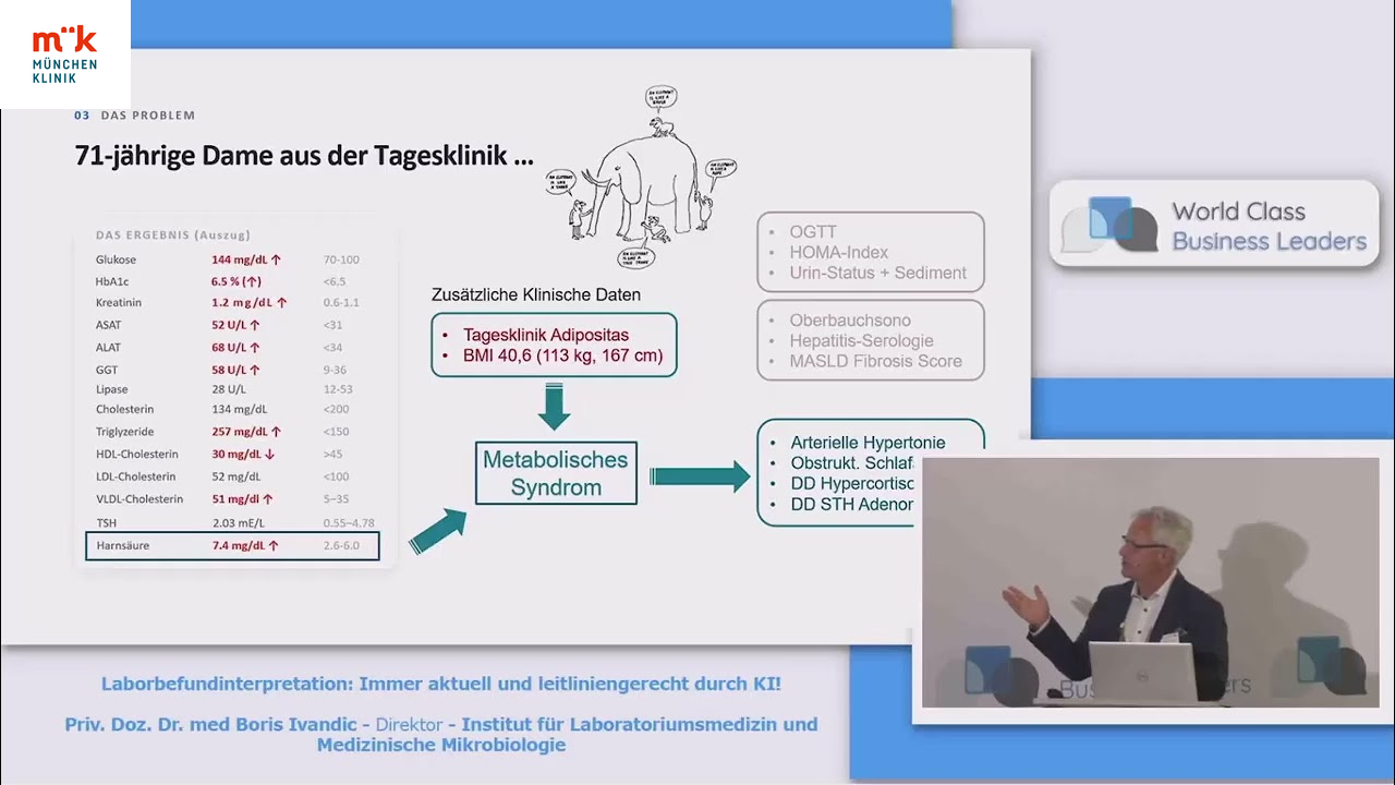 Laborbefundinterpretation: Immer aktuell und leitliniengerecht durch KI!